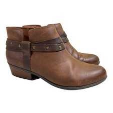 Clarks Women's Addiy Zoie Tan Leather 