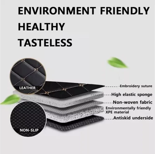For Dodge All Series Car Floor Mats Luxury Custom Auto Liner Carpets Waterproof - Imagen 5 de 42