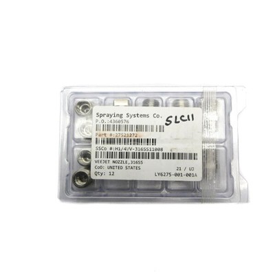 SPRAYING SYSTEMS H1/4VV-316SS11008 27521272 (PKG OF 12) NSMP
