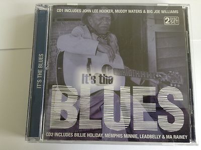 Verschiedene: Its the Blues 2 CD MUDDY WATERS JOHN HOOKER JOE WILLIAMS ETC. - NEUWERTIG