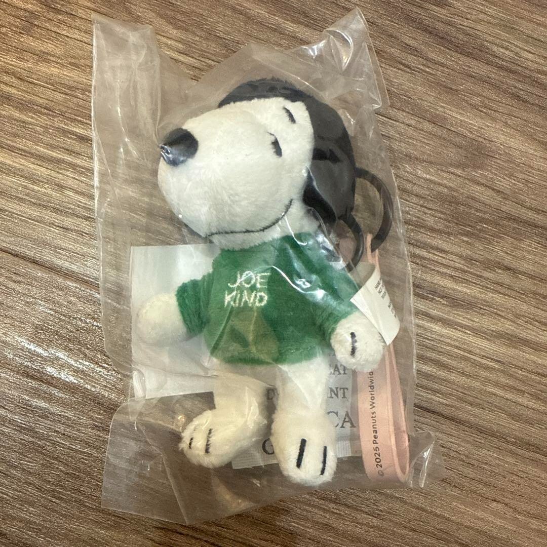 海外スターバックス　ピーナッツ　スヌーピー　キーチェーン　JOE KIND STARBUCKS JAPAN PEANUTS Joe Kind Snoopy 2025 Key Chain