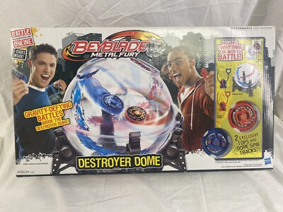 Hasbro Beyblade Metal Fury Destroyer Dome Battles Brand NEW SEALED COMPLETE 2011