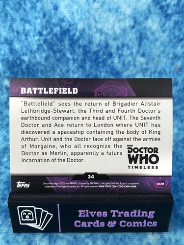 Doctor Who: Timeless SINGLE Non-Sport Trading Card by Topps 2016 - Picture 72 of 190