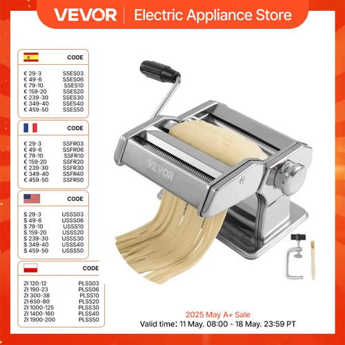 Tagliapasta Manuale In Acciaio Inox: Tagliatella, Fresa Per Aglio E Zenzero, Rotella Taglia Impasto Multifunzione