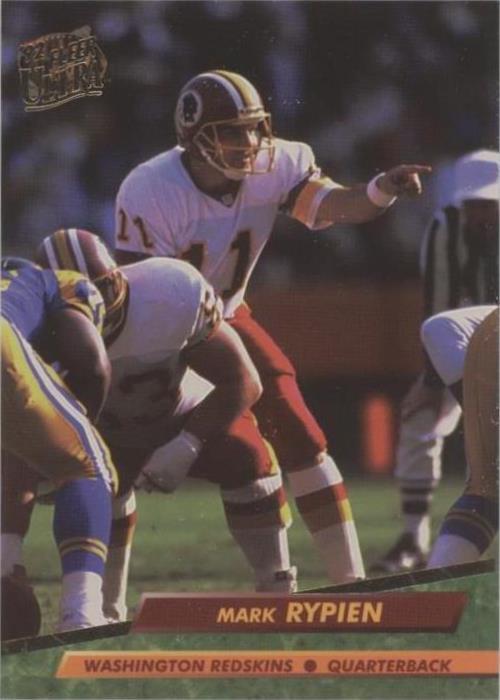 1992 Fleer Ultra Mark Rypien #412 - 1 of 2