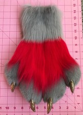 Puffy Paws Fursuit Partial Furry Cosplay Custom Made to Order Commissions