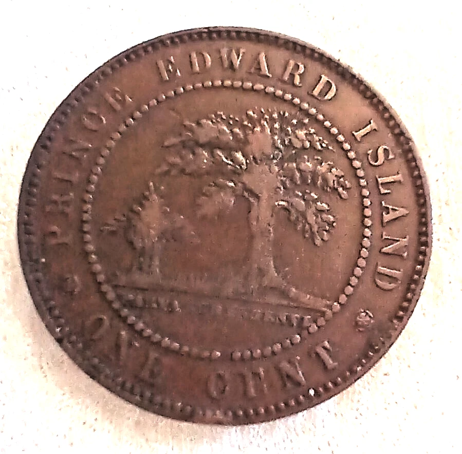 1871 Prince Edward Island Victoria Queen one cent | eBay