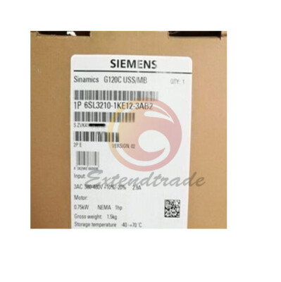 ONE Siemens Inverter 6SL3210-1KE12-3AB2 6SL3 210-1KE12-3AB2 NEW