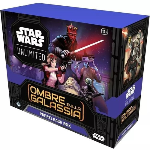Star Wars: Unlimited Ombre Sulla Galassia Prerelease Box ITA Fantasy Flight Game - Picture 4 of 4