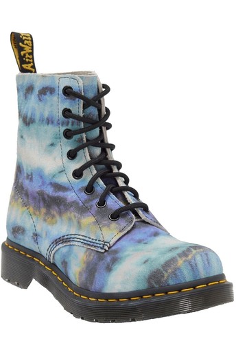 Dr Martens Shoes Unisex Mens 7 Women 8 Blue Mayport Canvas  display picture 2