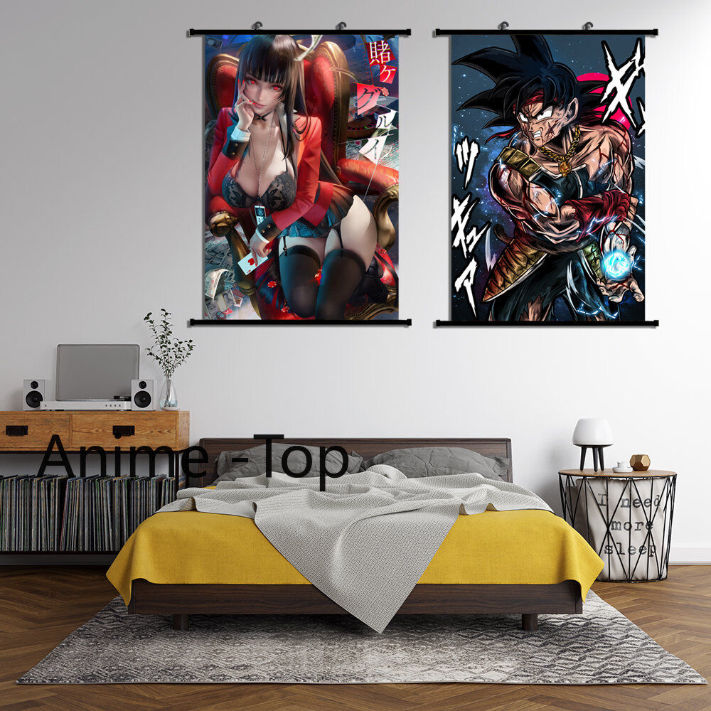  Clockwork Planet Ryuzu Anime Scroll Poster Fiber Cloth  Paintings Mural Home Decor Wall Art-19.7x29.5inch/50x75cm : Hogar y Cocina