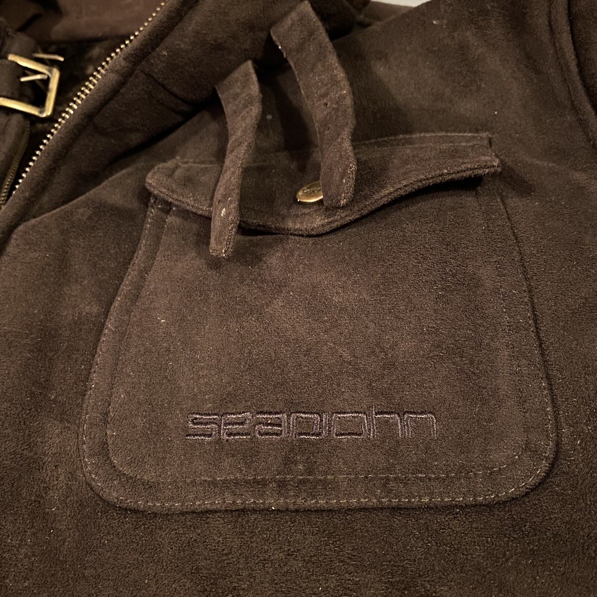 Sean John ウール スタジャン 2XL 送料無料』Sean John ショーンジョン ウールスタジャン 2トーン