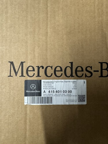 GENUINE MERCEDES CITAN Rim Steel Grey 6.0JX15 " ET44 5X108 A4154010300 - Picture 6 of 6