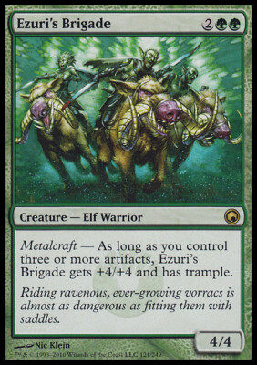 Magic the Gathering MTG Ezuri's Brigade (121) Scars of Mirrodin   LP