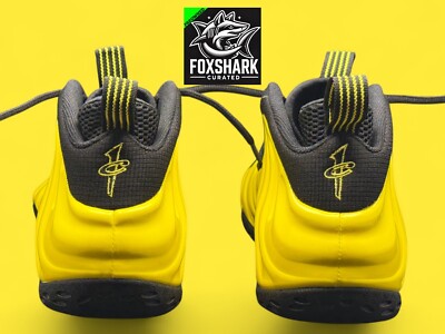 Size 12M Nike Air Foamposite One Wu-Tang Optic Yellow 314996-701