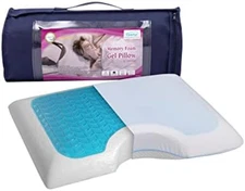 Side Sleeper Pillow - Bed Pillow - Cooling Pillow - My Skin Friendly Memory Foam