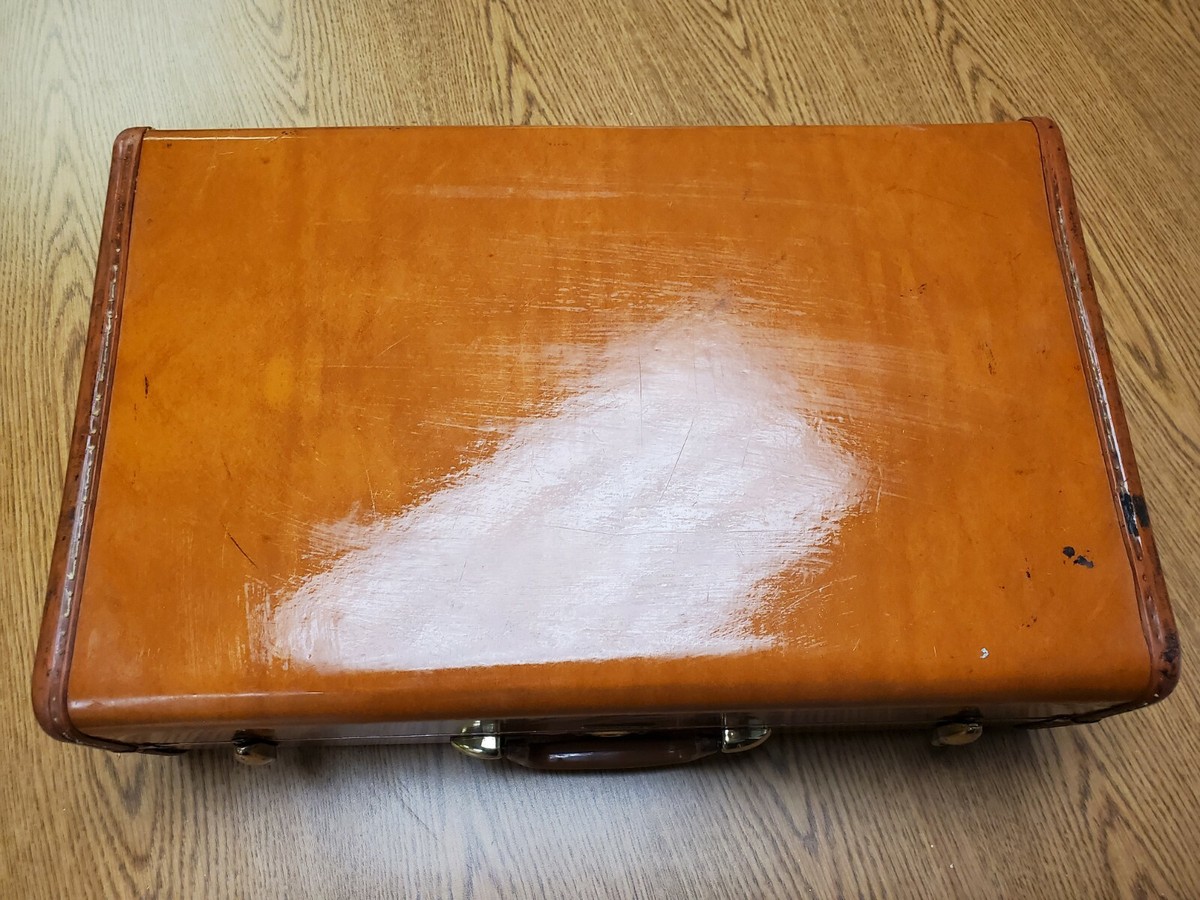 Valise vintage Samsonite Shwayder Brothers Bleu. 15 par13 par 6 pouces - France