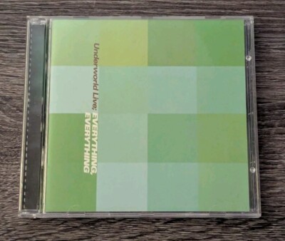 UNDERWORLD Live - Everything, Everything - 2000 UK CD
