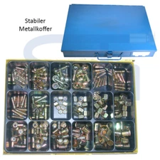 Sortiment Ringnippel Presshülse Nippel für Öl Kraftstoff Diesel Benzin Schlauch