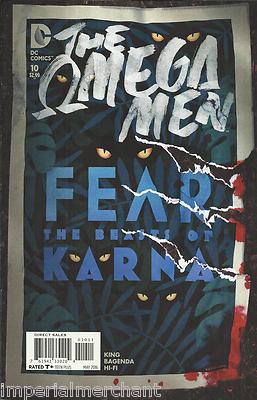 Omega Men Comic 10 Cover A First Print 2016 Tom King Barnaby Bagenda Hi-Fi  DC