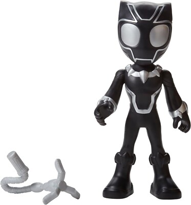 Marvel Spidey and His Amazing Friends Black Panther Action Figure NEW 9 inch