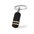 CEM Schlüsselanhänger Edelstahl Carbon rosé schwarz Accessoires ST6-147