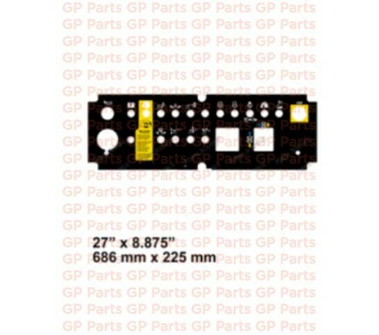 Genie 82279GT, CONTROL PANEL DECAL, Z-45/25J | eBay