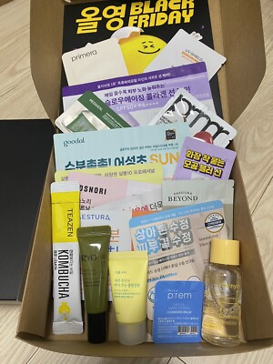 20Pieces Korean Cosmetic Skincare Trial Set Random Box from Olive Young K-Beauty