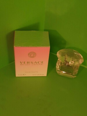  VERSACE Bright Crystal 5 ml Eau de Toilette mit OVP