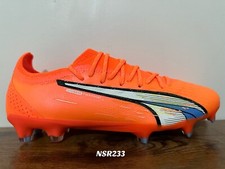 PUMA ULTRA ULTIMATE FG AG SUPERCHARGE PACK ORANGE WHITE BLUE 107163-01 SIZE 8-13