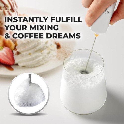 Zulay Kitchen Powerful Handheld Portable Mini Frother - Imagen 100 de 151