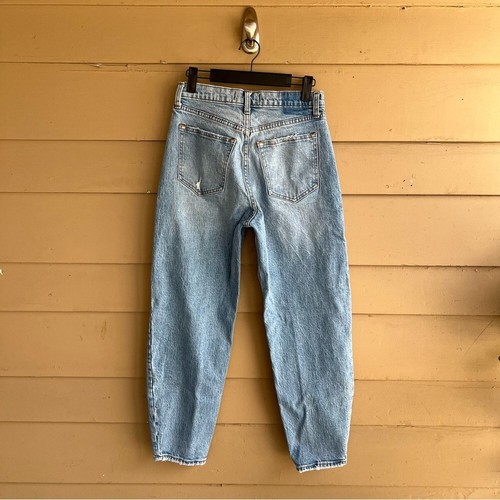 Abercrombie & Fitch The 80's Mom High Rise Jeans Size 4/27 Classic Denim Casual - Picture 4 of 5