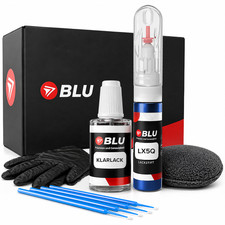 BLU Auto Lackstift LX5Q Klarlack Scubablau Blau für AUDI Set Reparatur