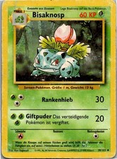 Pokémon Bisaknosp 30/102 Base Set 1995 Deutsch