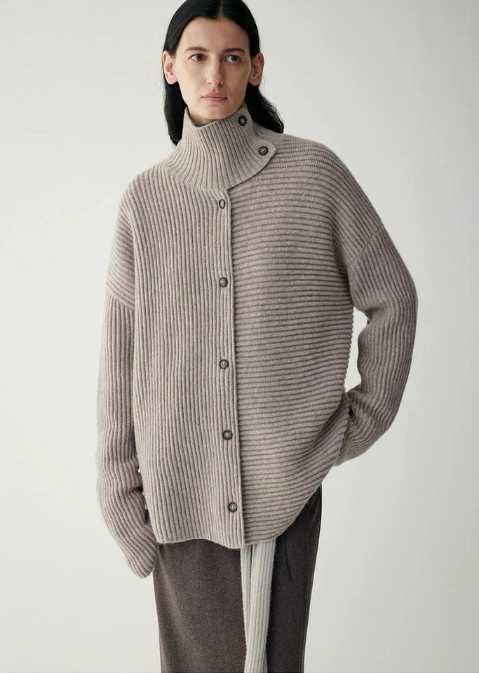 РЯД женщин водолазка шерсти осень зима вязаный свитер - Изображение 2 из 4