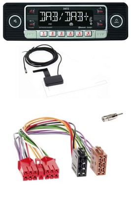 Dietz DAB Bluetooth USB MP3 Autoradio für Renault R5 R21 R19 Espace bis 1993