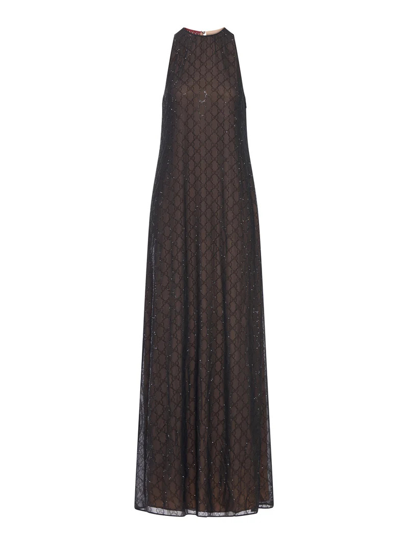 Image of GUCCI Black Silk Dress New & Authentic