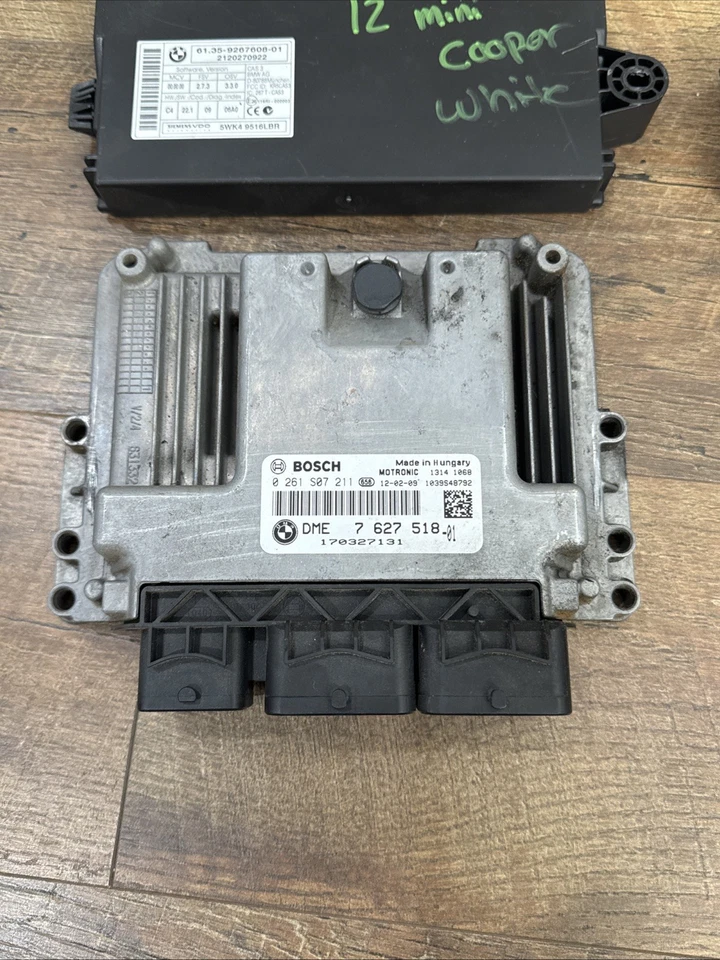 Mini Cooper Countryman 2011 2012 motor ordenador ecu ecm cas 3 módulos llave Foto 3 de 4