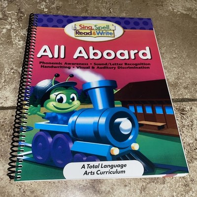 Sing Spell Read & Write, Kindergarten Book k-2 ,  All Aboard, Brand New  