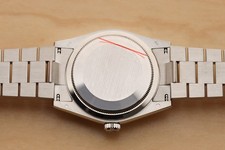 ROLEX MENS DAY-DATE 118239 SILVER ROMAN DIAL 18K WHITE GOLD PRESIDENT 36MM WATCH 11