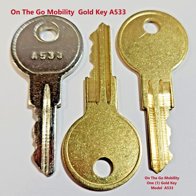 ONE  Universal Harmar Scooter/Wheelchair Lift Key #A533 -AL500 AL560 AL100 AL301
