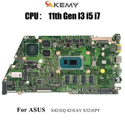 X421EQY Motherboard For ASUS X421EQ V433E S433E K433E R421E Mainboard W/CPU
