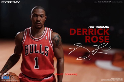 ENTERBAY EB RM-1046 Derrick Rose Limited Ver Action Figure Model Collector's Ite - Picture 3 of 8