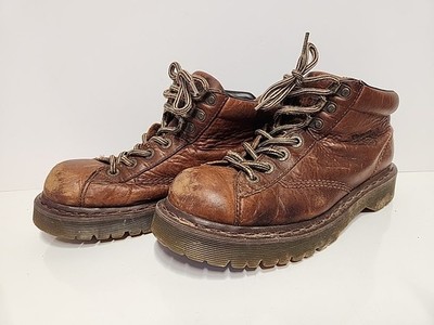 Vintage Doc Dr. Martens Y2K 8287 Brown Leather Chunky Boots Men 9