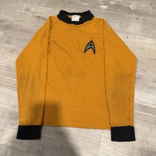 70s Vintage Star Trek Command Uniform Shirt Donmoor Enterprise Costume Tee 12