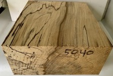 Kiln Dried Spalted Maple Bowl Blank turning Wood Pen Blank 3 1/4”x7”x8 1/2” 5040