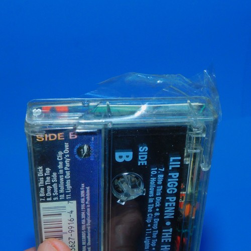 LIL PIGG PENN -THE HOGG IN ME--1997 SACRAMENTO GANGSTA RAP SEALED CASSETTE READ! - Picture 3 of 5