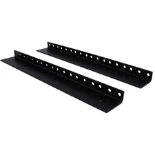 - SARHW03 - Pair of 10 Inch 6 Space Rack Case Rails for PA DJ Rack Road ATA C...