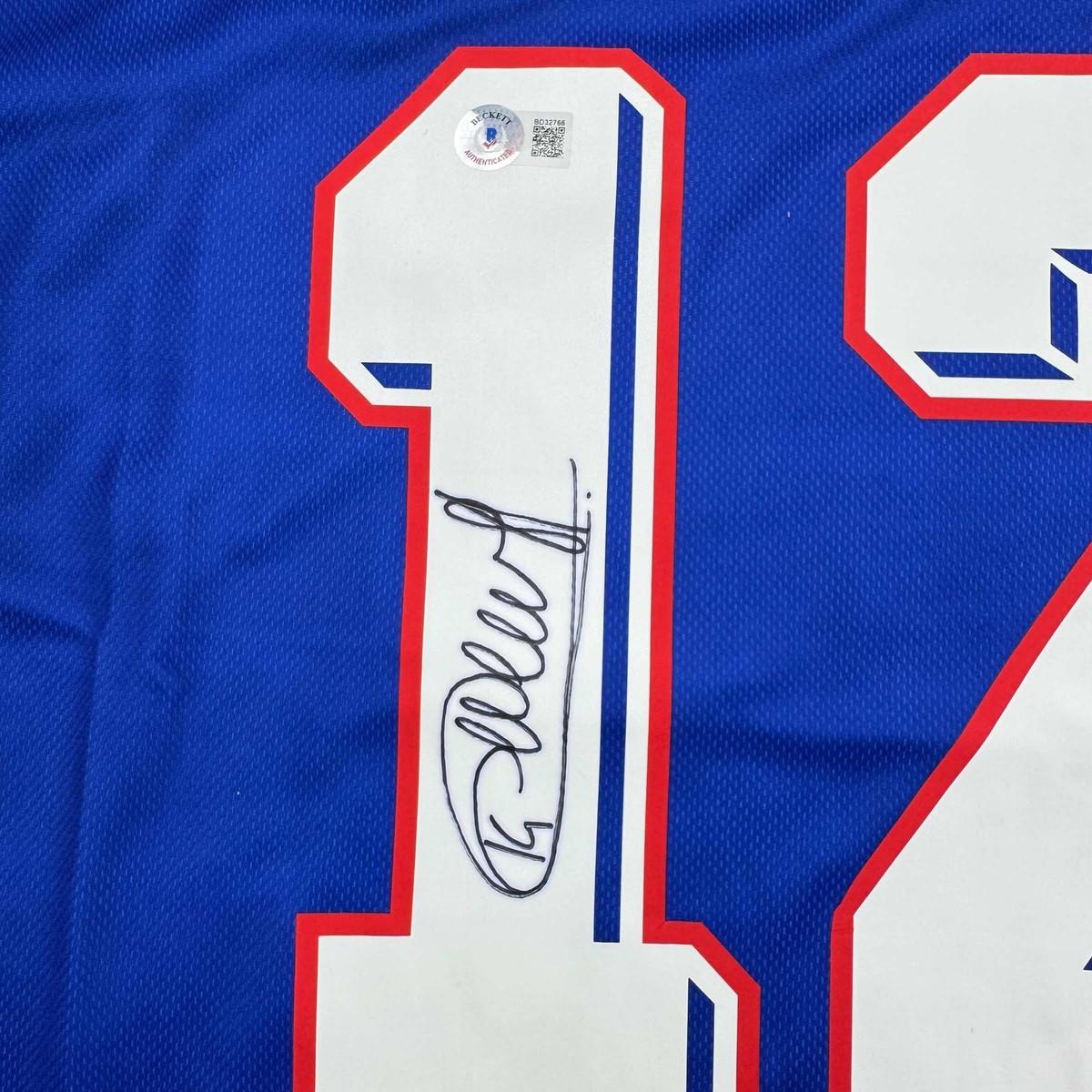 Maillot Équipe De France Dédicacé Par Thierry Henry - Authentifié Par Beckett (BAS COA)