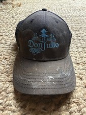 Tequila Reserva De Don Julio 1942 Flexfit Snapback Hat Cap Black Blue
